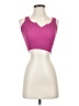 Happily Grey 100% Polyester Pink Tank Top Size S - photo 1