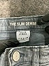 Zara Hearts Gray Jeans Size 2 - 3 - photo 3