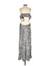 Sachin + Babi Solid Silver Cocktail Dress Size 4 - photo 2