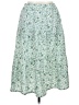 Shein 100% Polyester Print Green Casual Skirt Size XL - photo 1