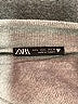 Zara Gray Short Sleeve Top Size L - photo 7
