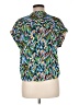 Weatherproof Tropical Green Short Sleeve Blouse Size M (estimated) - photo 2