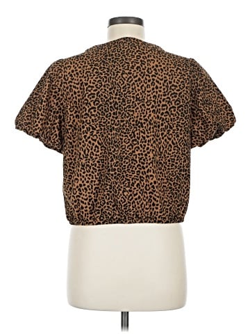 J.Crew Factory Store Short Sleeve Blouse (view 2)