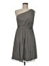 J.Crew 100% Silk Solid Gray Cocktail Dress Size 6 - photo 1