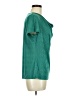 Jaclyn Smith Teal Short Sleeve Blouse Size M - photo 4