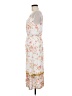 Collective Concepts 100% Polyester Floral White Casual Dress Size M - photo 5