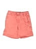 Gap Kids Solid Orange Cargo Shorts Size 10 - photo 1