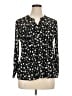 NY Collection Black Long Sleeve Blouse Size 1X - photo 1