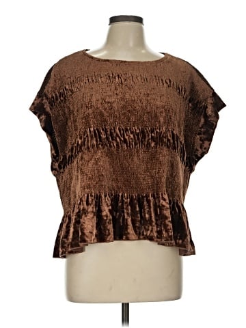 Umgee Short Sleeve Blouse (view 1)