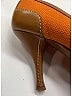 Prada Color Block Orange Heels Size EU 38 1/2 - photo 5