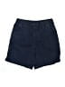 Gap Kids Solid Blue Cargo Shorts Size 10 - photo 1