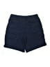 Gap Kids Solid Blue Cargo Shorts Size 10 - photo 2
