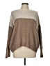Vince Camuto Color Block Brown Pullover Sweater Size L - photo 1