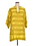 Gottex Yellow Short Sleeve Blouse Size XL (estimated) - photo 1