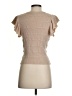 Lush Tan Short Sleeve Top Size S - photo 2