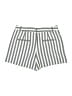 Ann Taylor LOFT Stripes Gray Shorts Size 8 - photo 2