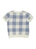 Full Tilt Checkered-gingham Blue Sweater Vest Size S (kids) - photo 2