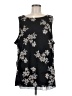 Maurices 100% Polyester Black Sleeveless Top One size - photo 1