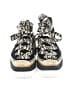 Stella McCartney Animal Print Black Wedges Size EU 35 - photo 2