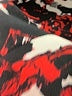 Mossaic Print Red Casual Skirt Size 6 - photo 5