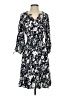 Talbots 100% Viscose Print Blue Casual Dress Size P (petite) - photo 1