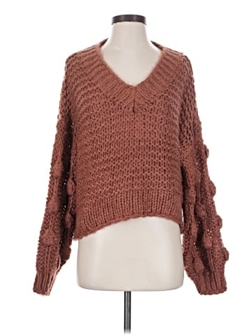 Material Girl Pullover Sweater (view 1)