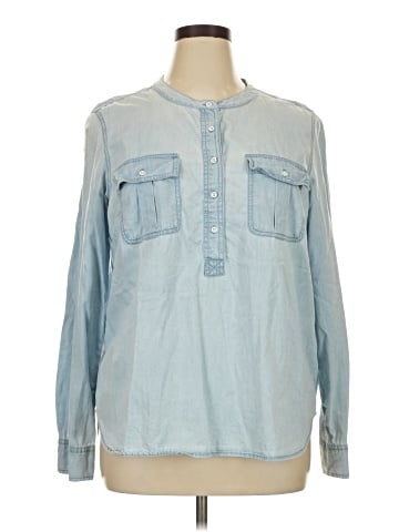 Gap Outlet Long Sleeve Blouse (view 1)