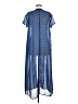 Petticoat Alley 100% Polyester Blue Kimono Size M - photo 2