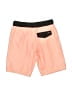 Hurley 100% Polyester Orange Board Shorts Size 7 - photo 2