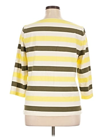 Talbots 3/4 Sleeve T-Shirt (view 2)