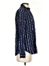 Ann Taylor 100% Rayon Polka Dots Blue Long Sleeve Blouse Size XS - photo 4