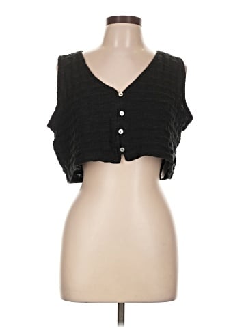 Madewell Basketweave-Stitch Vest (view 1)