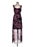 Connected Apparel Purple Cocktail Dress Size 12 - photo 1