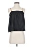 Zara 100% Baumwolle Black Sleeveless Blouse Size XS - photo 1