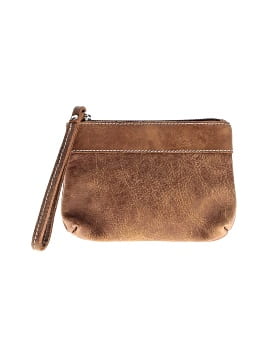 Roots Canada Leather Wristlet