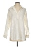 Zara Ivory Long Sleeve Blouse Size S - photo 1