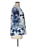 FDJ 100% Polyester Tie-dye Blue 3/4 Sleeve Blouse Size XL - photo 4