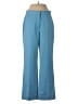 St. John 100% Wool Color Block Blue Wool Pants Size 2 - photo 1