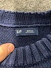 Gap 100% Cotton Solid Blue Pullover Sweater Size M - photo 4