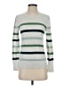 Ann Taylor LOFT Stripes Silver Pullover Sweater Size XS - photo 1