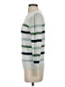Ann Taylor LOFT Stripes Silver Pullover Sweater Size XS - photo 5
