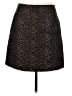 Ann Taylor LOFT 100% Polyester Stars Black Casual Skirt Size 8 - photo 1