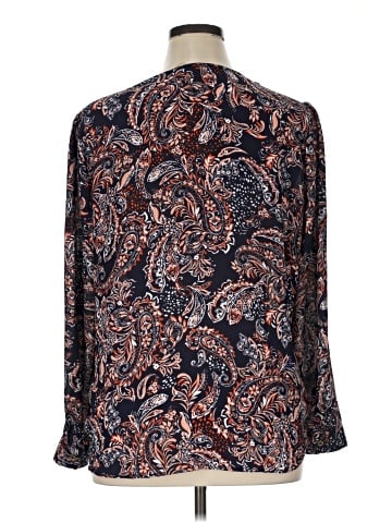 Jones New York Long Sleeve Blouse (view 2)