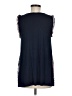 Perfect Blue Sleeveless Blouse Size M - photo 2