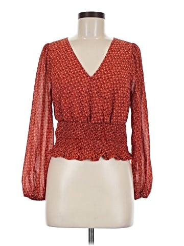Madewell Julianne Smocked-Waist Top (view 1)