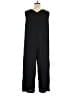Eileen Fisher Solid Black Jumpsuit Size XL - photo 2
