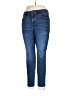 American Eagle Outfitters Solid Blue Jeans Size 14 - photo 1