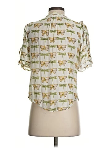 Maeve by Anthropologie Short Sleeve Blouse (view 2)