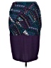 Lularoe Graphic Purple Casual Skirt Size XL - photo 2