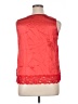 Denim 24/7 Red Sleeveless Blouse Size 14 - photo 2